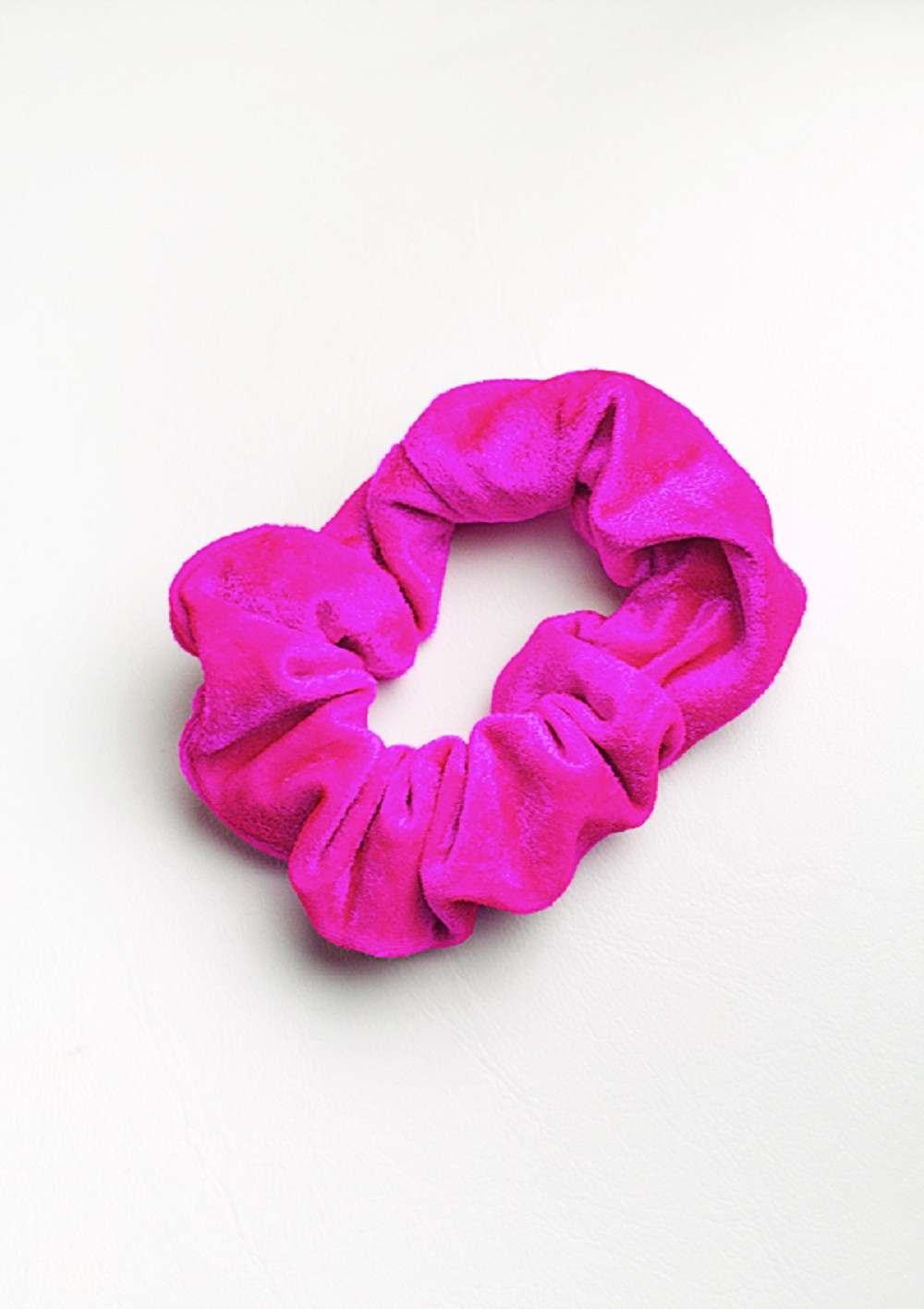 Wokkel roze velours