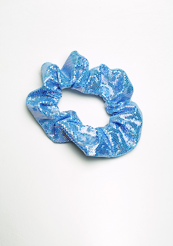 Wokkel kobalt hologram glitter