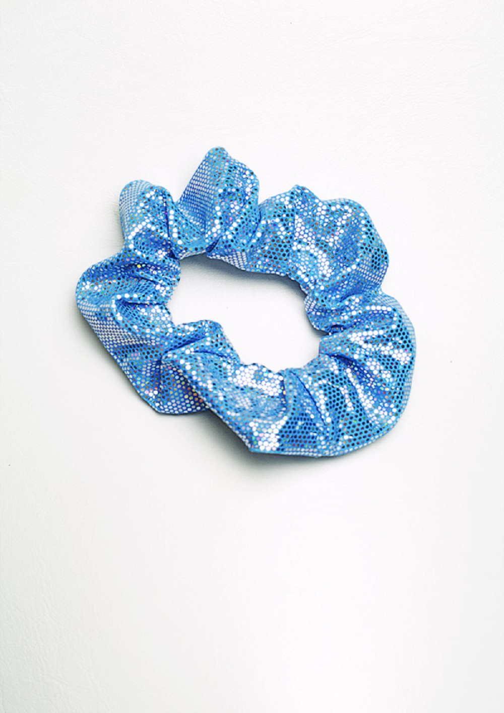 Wokkel kobalt hologram glitter
