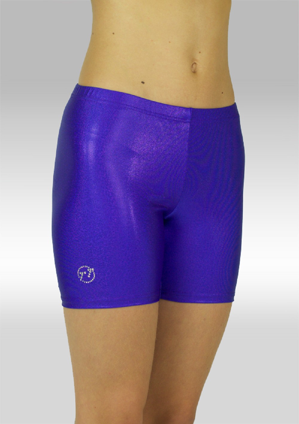legging kort metallic paars.Broekje kan niet geruild en/of retour gestuur worden