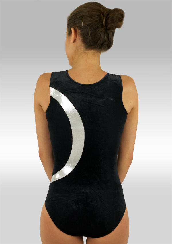 Turnpakje V499 zwart/ roze